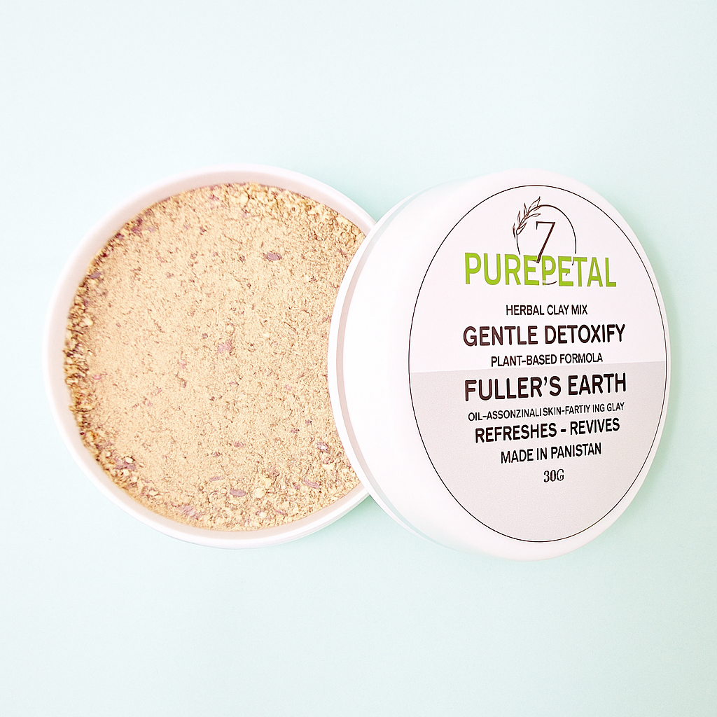 PurePetal Fuller's Earth Herbal Clay Mask – 30g