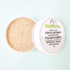 PurePetal Fuller's Earth Herbal Clay Mask – 30g