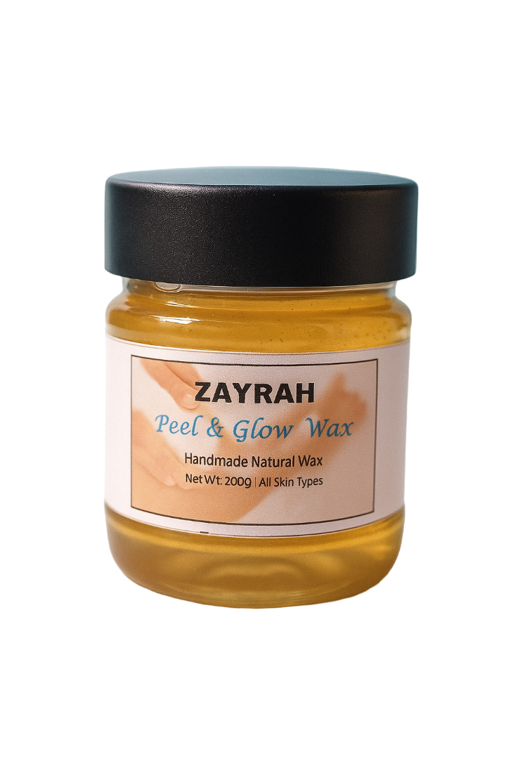 Peel & Glow Wax – Natural Hair Removal for Smooth, Radiant Skin | Zayrah Store